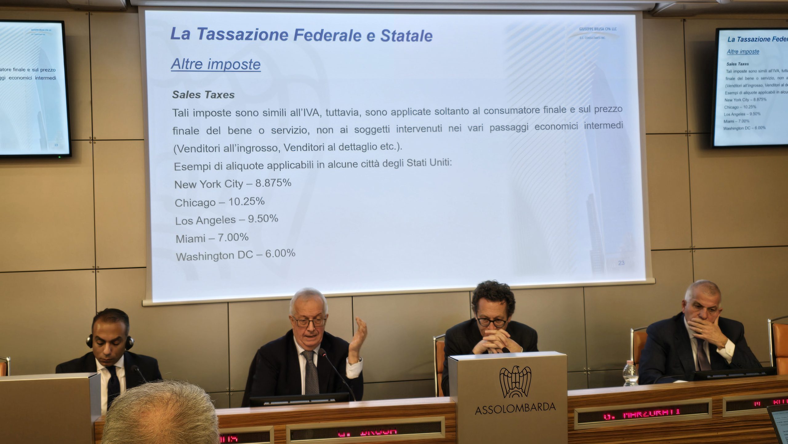 GC Consultants U.S. Tax Seminar at Assolombarda - February 24, 2026